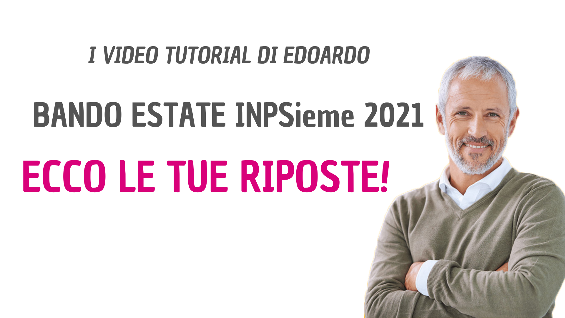 Bando ESTATE INPSieme 2021- Domande frequenti